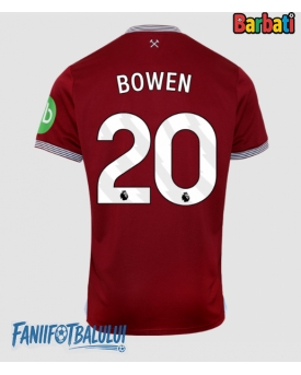 West Ham United Jarrod Bowen #20 Tricou Fotbal Replică 2025-26 Barbati Acasa